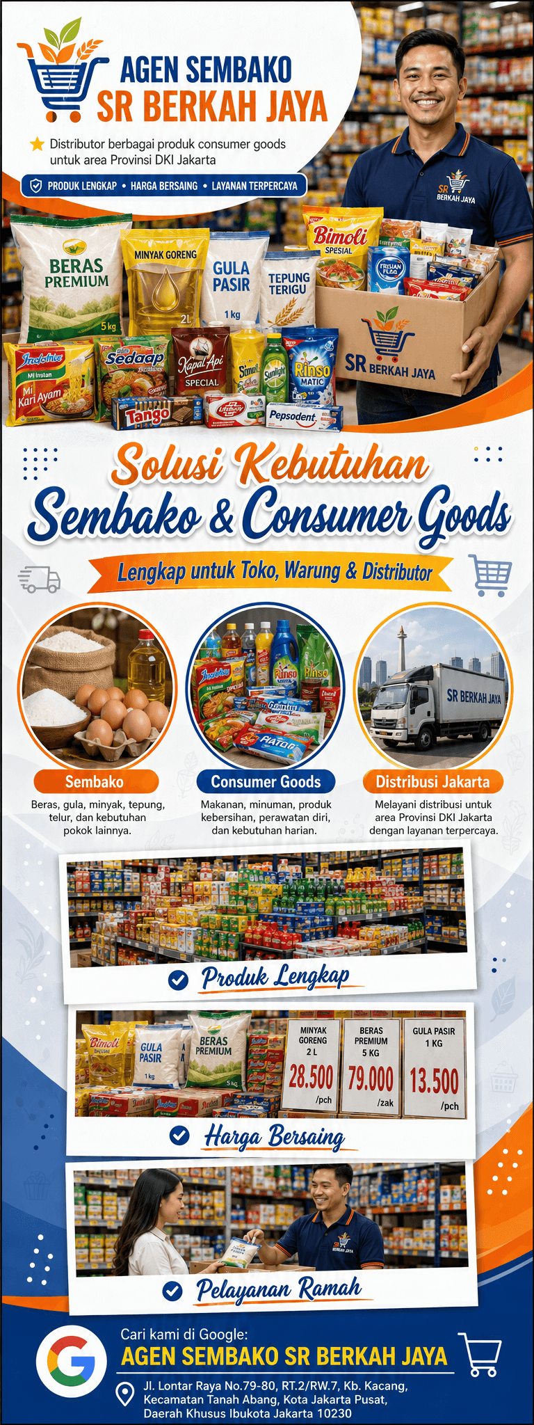 Promo AGEN SEMBAKO (SR BERKAH JAYA)